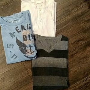3 tee shirts